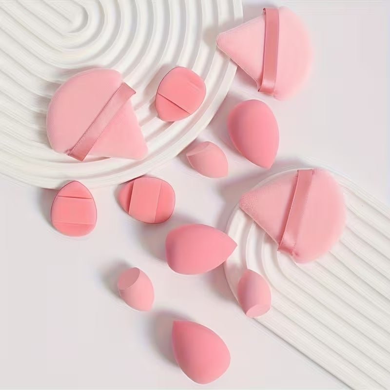 Soft Touch Triangular Makeup Puffs & Sponges