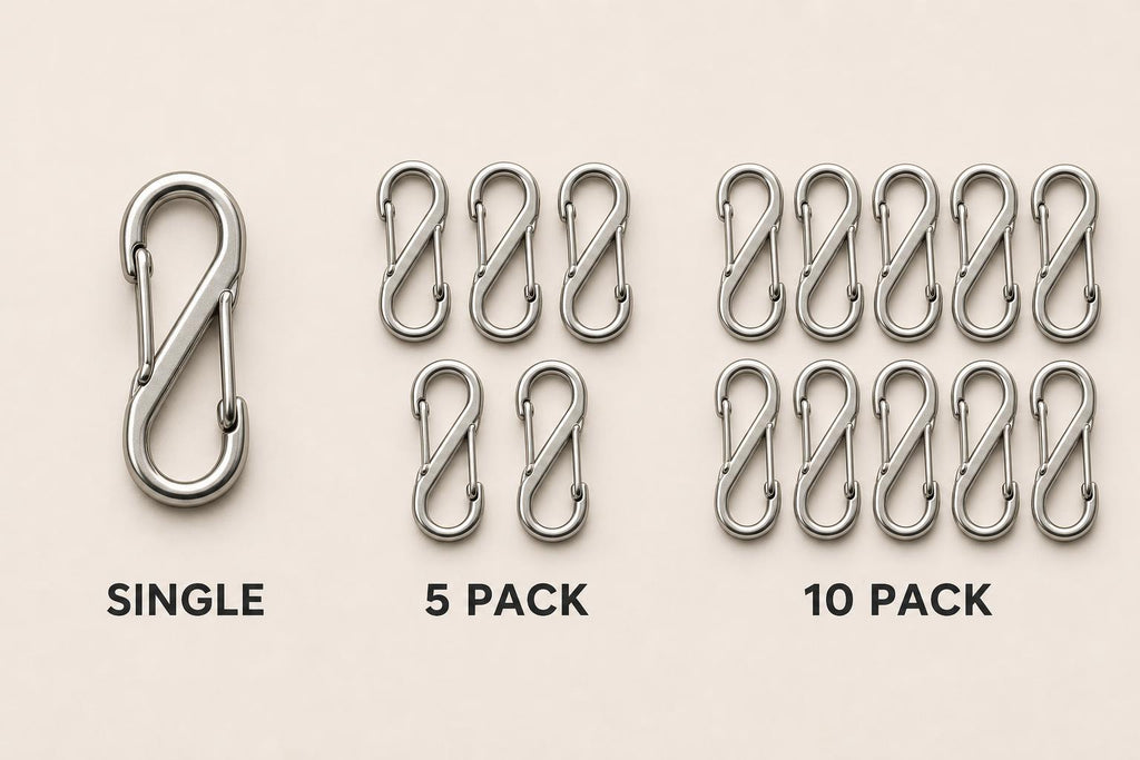 S-Buckle Mini Alloy Snap Hook